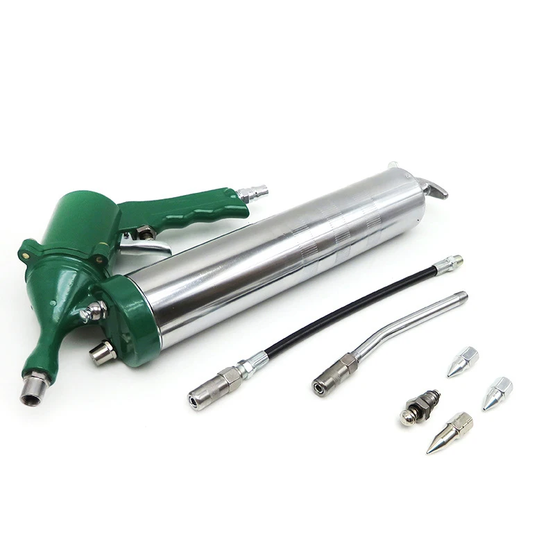 Pneumatic Grease Gun 400CC Manual High Pressure Air Pressure Grease Gun Butter Barrel Oiler Oiler Large Mechanical Lubrication