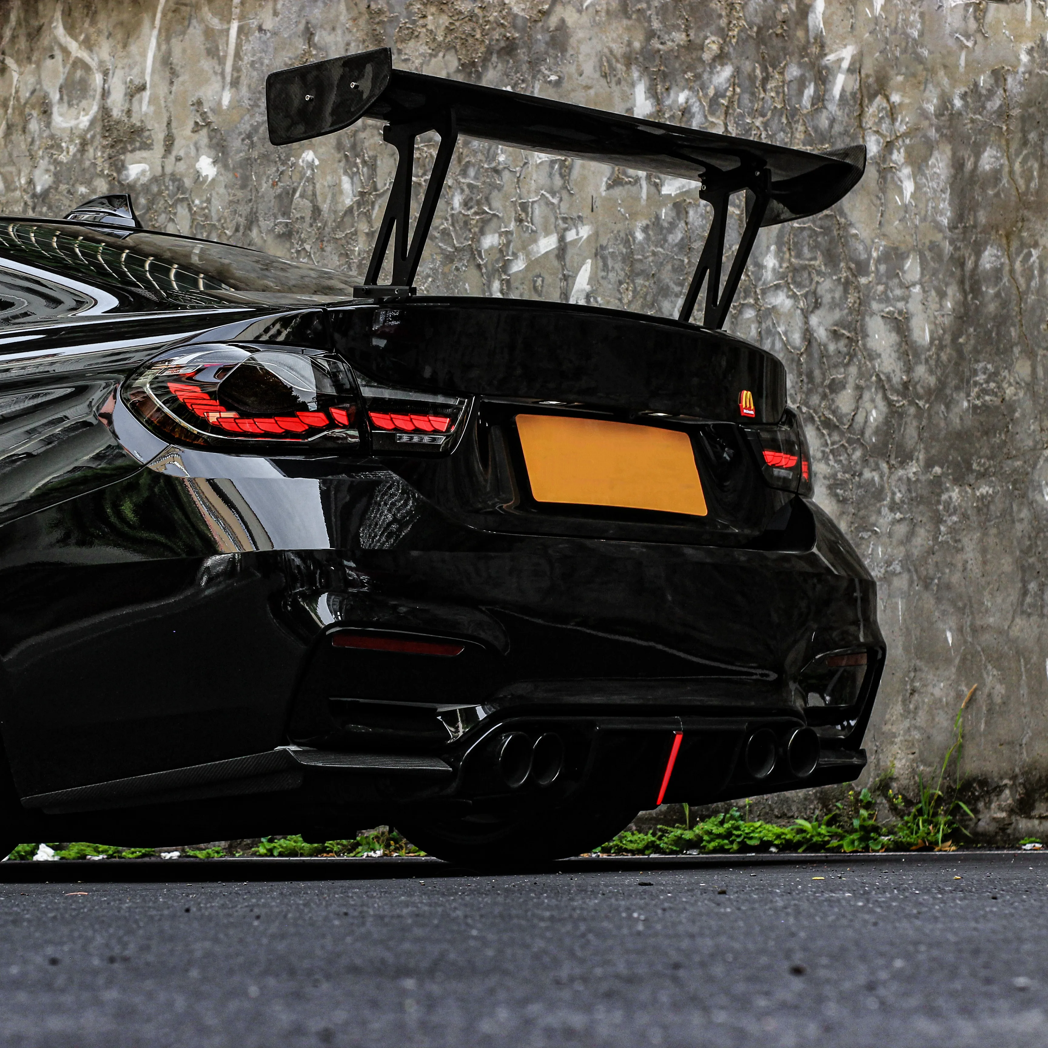 Genuine 1:1 Floating F32 F33 F36 4 Series & F82 M4 GTS OLED Red/Smoked Rear Sequential Tail Lights  Plug and Play 2014-2020