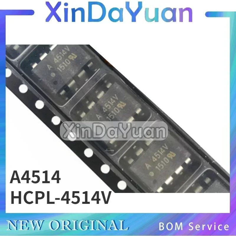 10 pcs HCPL-4514V A4514V A4514  SOP-8  A4514  IC Import Optocoupler