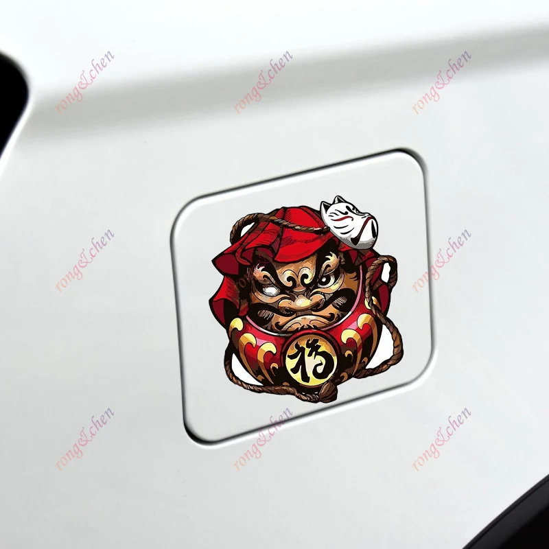 

Funny Car Sticker Japan Daruma for Car Motorcycle Racing Helmet Laptop Trunk Body Car Window Surfboard Waterproof PVC Decals