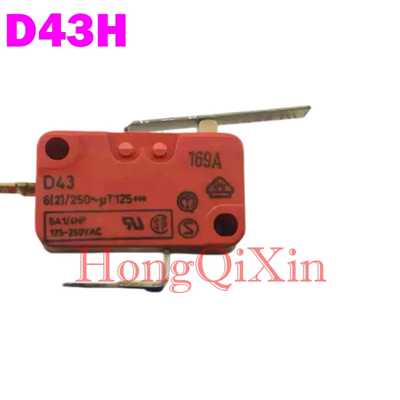 1 PCS/LOT German D43H Resettable Limit Travel Switch, Micro Switch, Straight Shank, 2-Pin, 6A 250V, IC, DIY-compatible