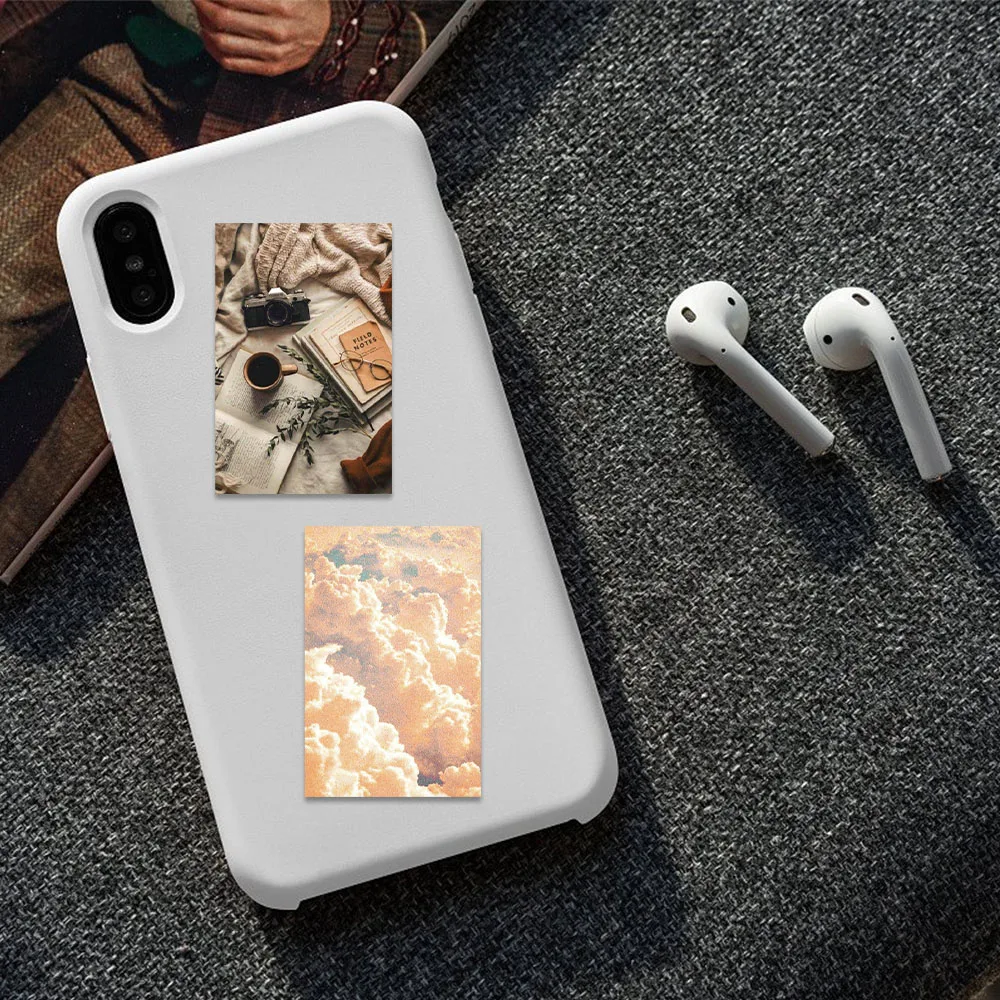 52PCS Melard Color Scheme Stickers INS Style decora decalcomanie per frigorifero Laptop bagagli Sticky Note Graffiti Stickers