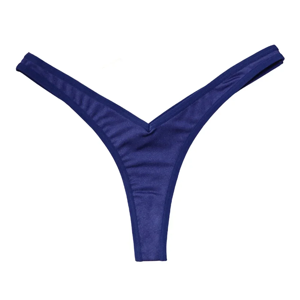 Frauen Sexy V Taille Sexy Sport Thongs G-string Atmungsaktive Höschen Niedrige Taille Unterwäsche Knicker T Hosen Elastische Bikini Unterhose – Detail 13