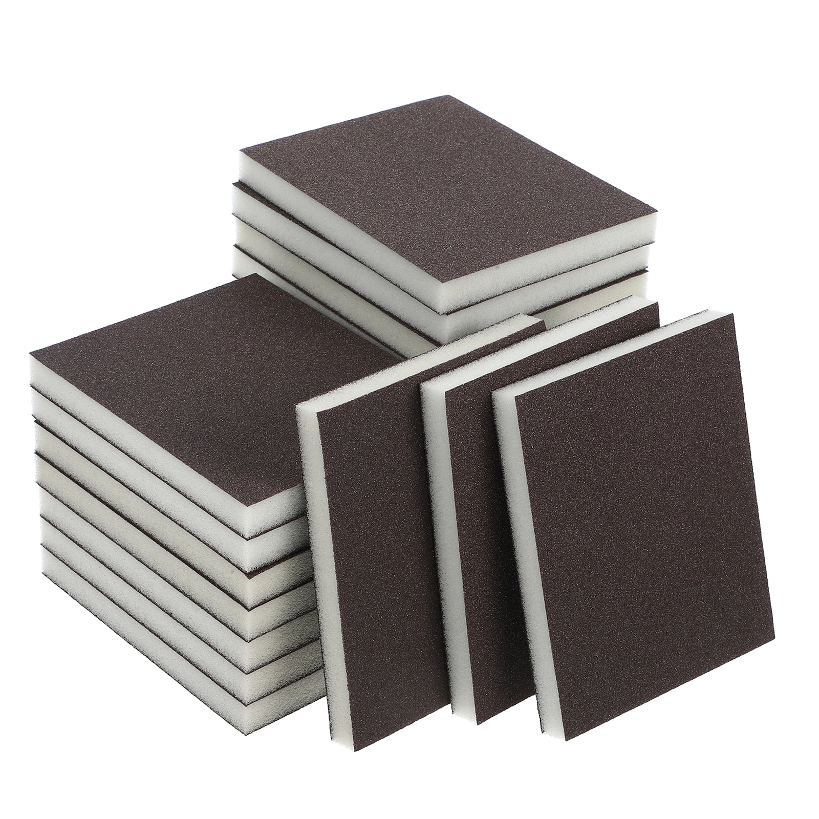 

20pcs Sponge Sanding Block Polishing Drywall Sandpaper Radius Sander Fine Grit Furniture Foam Pads Woodworking Stainless Steel