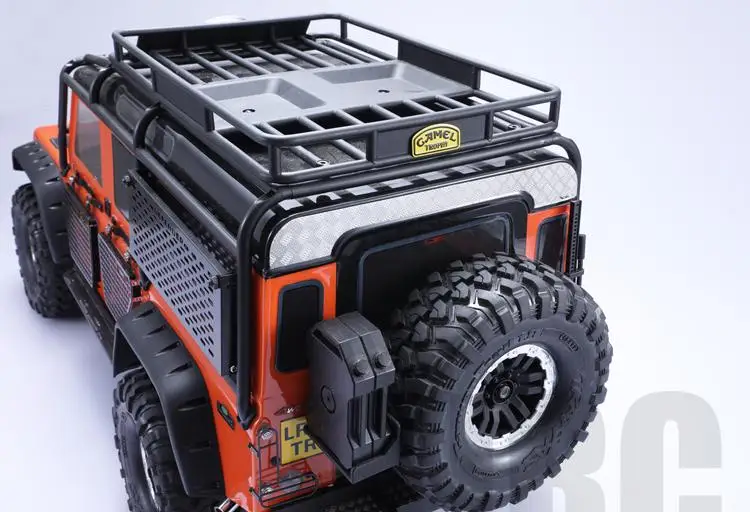 Trax Trx4 Trx-4 Defender D110 시뮬레이션 자동차 쉘 장식 보드 안티 스케이트 보드 반사판 장식 스트립