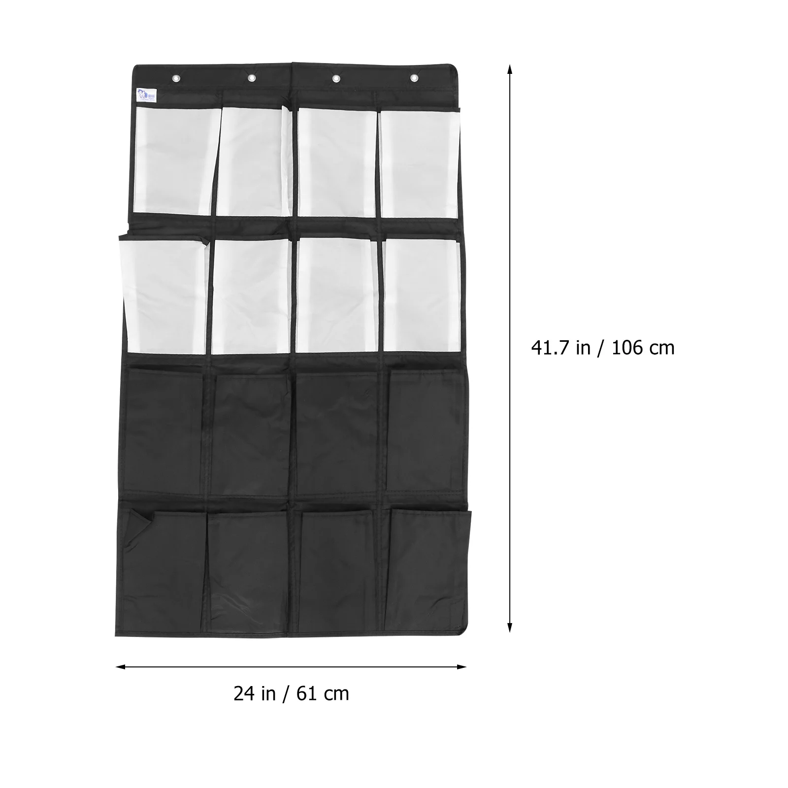 1 قطعة حقيبة للحمل متعددة الجيوب 16-شبكة البوليستر النثرية حقيبة التخزين ل جدار الباب السرير أريكة كرسي مسند الذراع التخزين المنظم