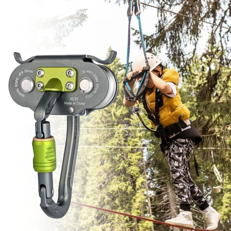 

Be suitable for Multipurpose Climbing Pulley Carabiner Reliability Screwgate Carabinercustomizable