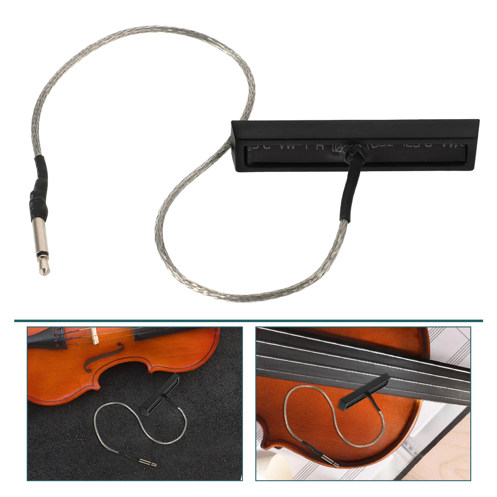 

High Fidelity Pickup Transducer Plastic Modified Accessory For Classical Violin Great Reliable Pickup Stick For Performance