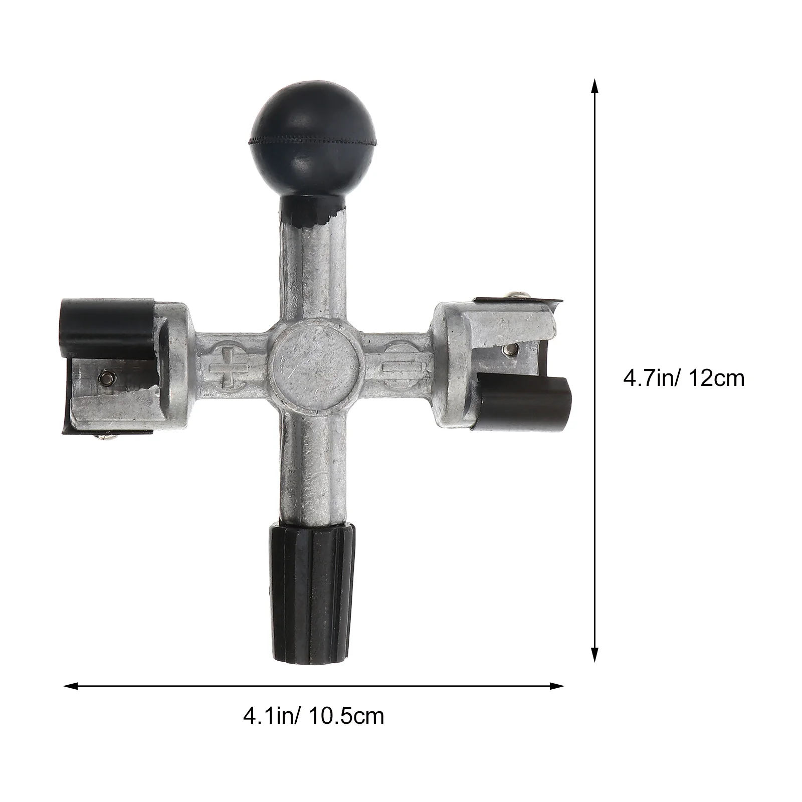

Post Cleaner Aluminum Clamp Terminal Scrapers Tool Tapered Reamer for Positive Negative Posts Electrical Contact