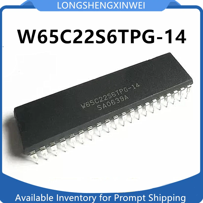 

1 шт. новый оригинальный W65C22S6TPG-14 W65C22S6TPG DIP-40