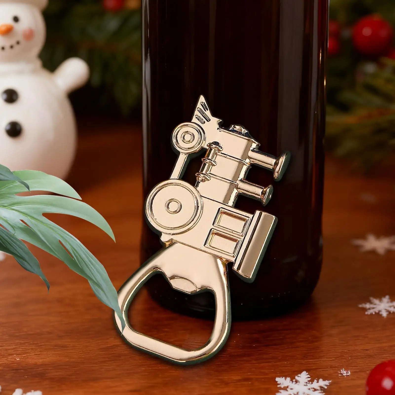 Bottle Openers Christmas Theme Gadgets Tool Wine Bottle Opener For Wedding Bartender Bar Home Favors Women Men Senior Party
