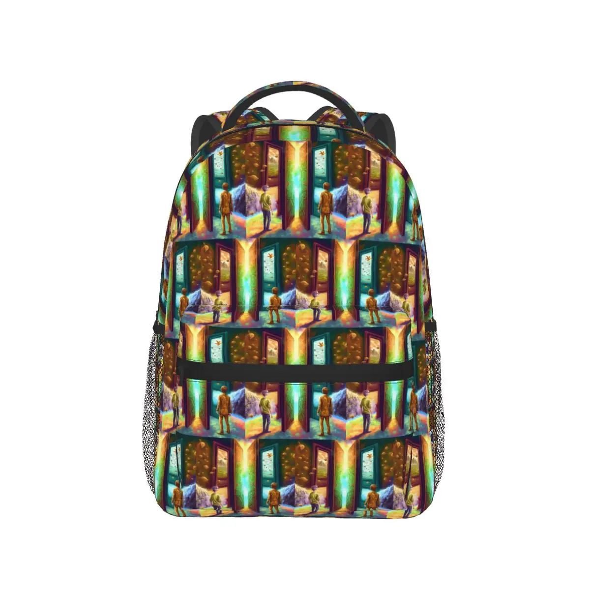 Find Your Passion Student Backpack School Bag Hiking Travel Daypack for Boys Girls Fashion Bookbag Shoulder Bags