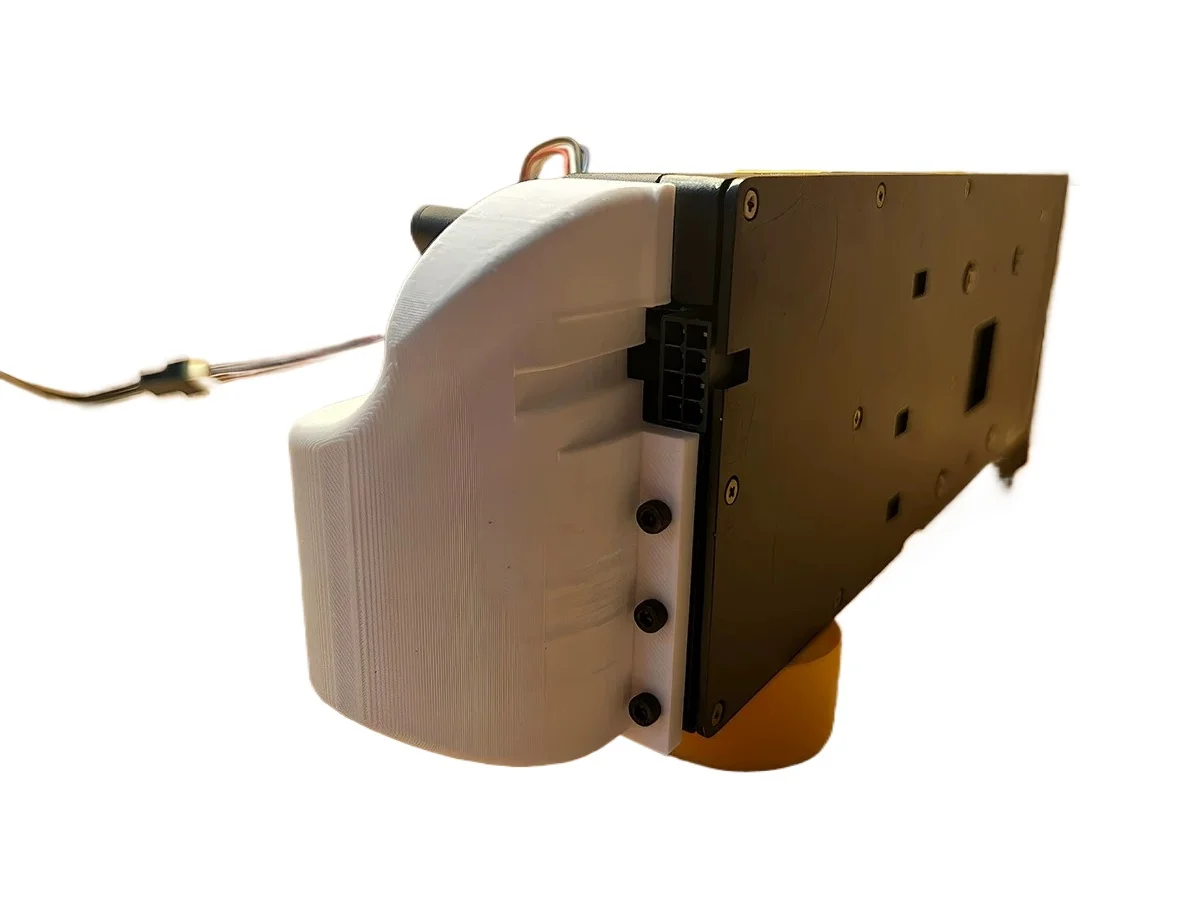 New for Tesla U-Type Modified Turbo Cooling Fan, Compatible with M40 P100 K80 V100