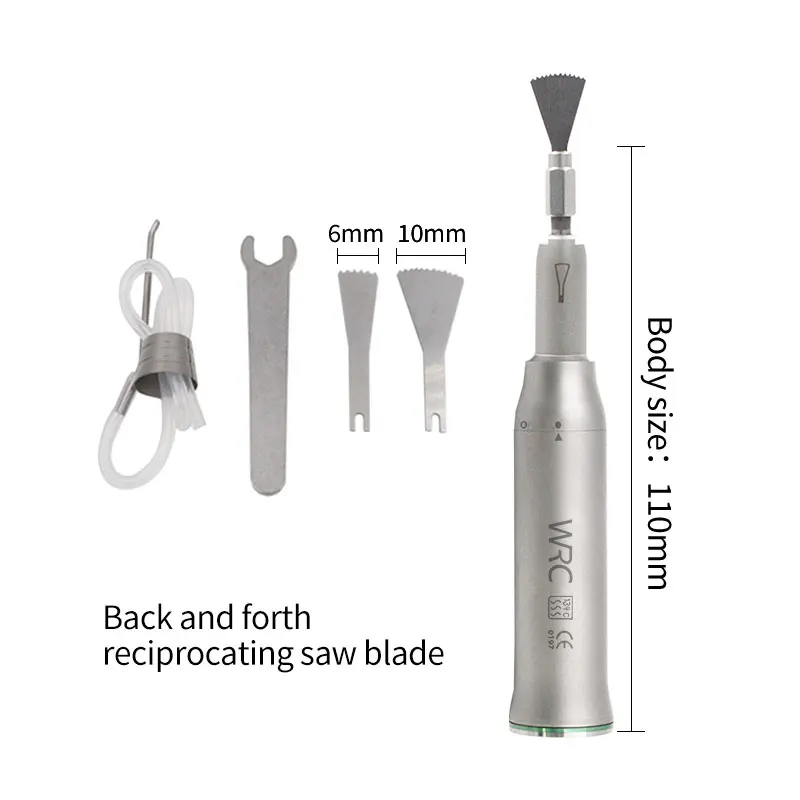 Dental Micro Saw Handpiece Surgical Oscillating Bone Harvesting Oral Surgery Straight HandPiece