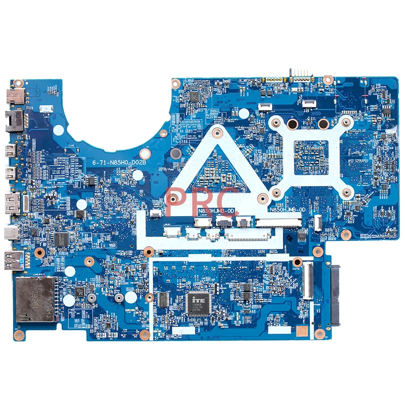 6-71-N85H0-D02B For HASEE Machinery T58 N855HJ Laptop Motherboard i7-7700HQ GTX1050 GTX1050Ti 4G Notebook Mainboard 100％ Tested