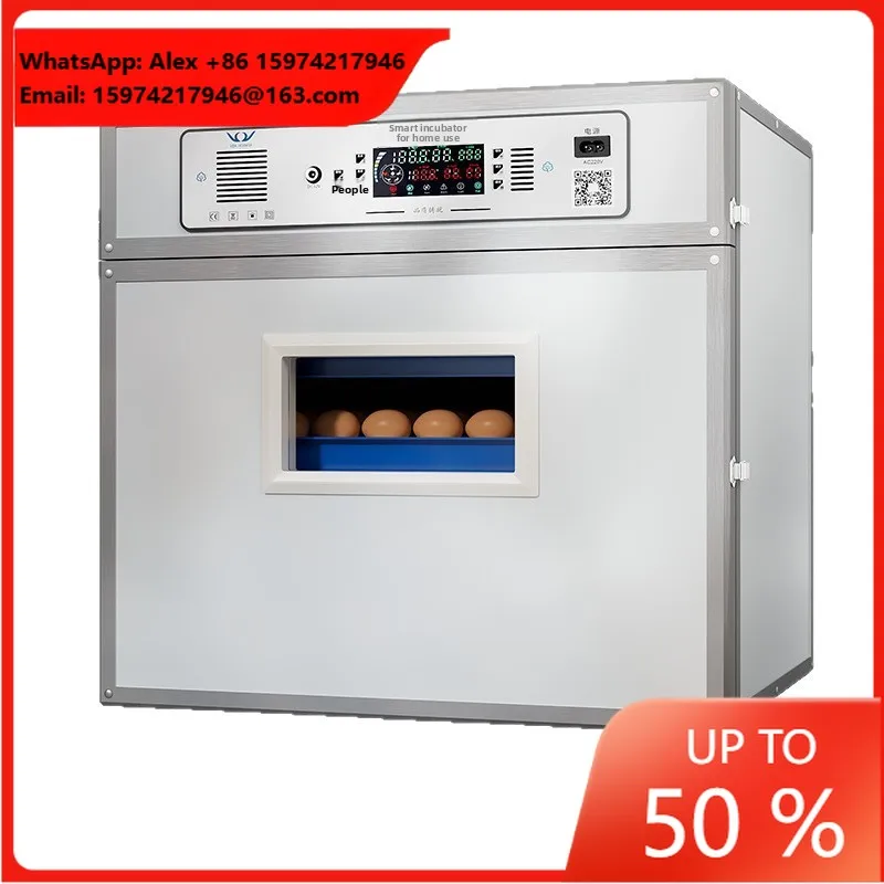 New Weida Color Steel Automatic Humidification Household Large Incubator For Chicken Duck Goose Seedling Medium Intelligent