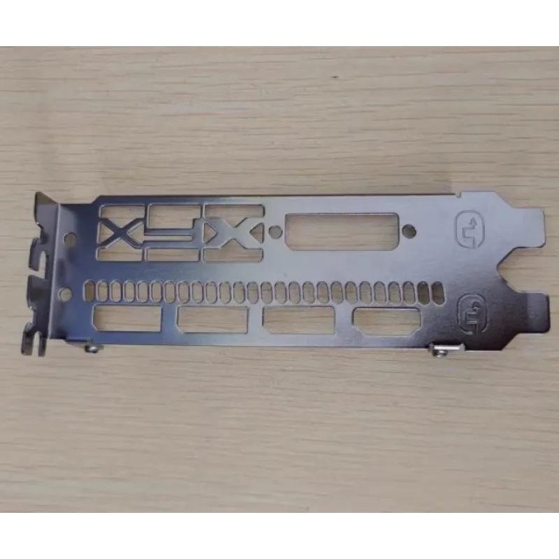 Placa trasera de escudo de E/S para XFX RX 570, chasis de placa base 4G, deflector, bisel en blanco