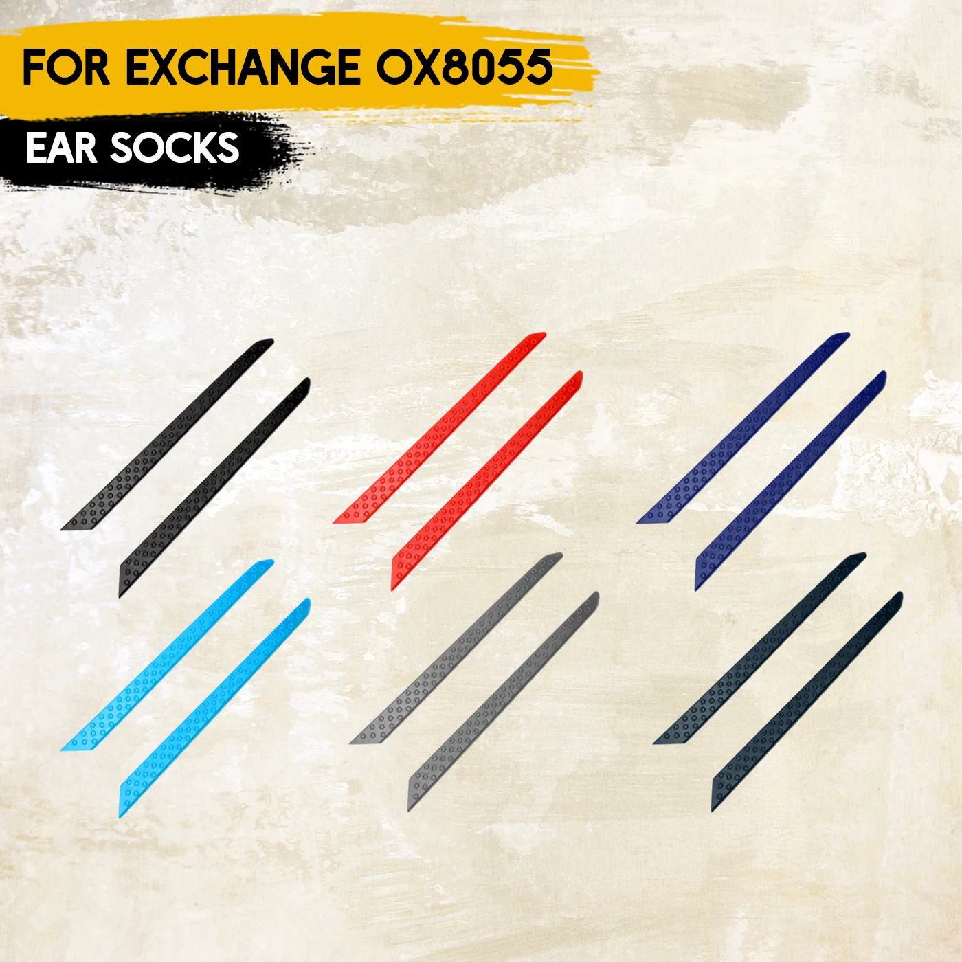 Replacement Ear Socks Temple Covers for Oakley Exchange OX8055 Eyeglasses - Easy Installation