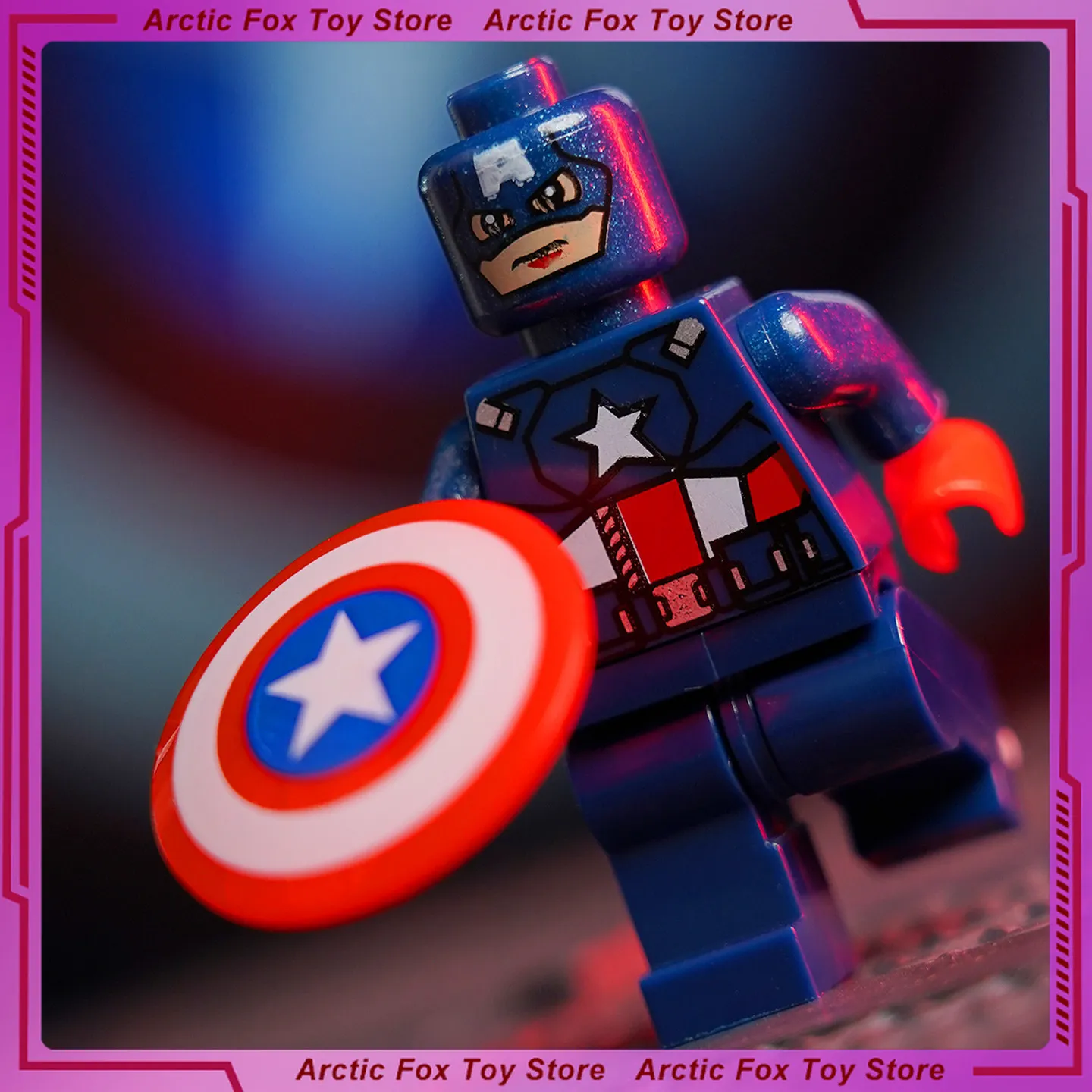 

The Avengers Movie Figure Iron Man Spider-Man Perimeter Assembling Building Blocks Decoration Ornaments Kids Birthday Gifts Toys