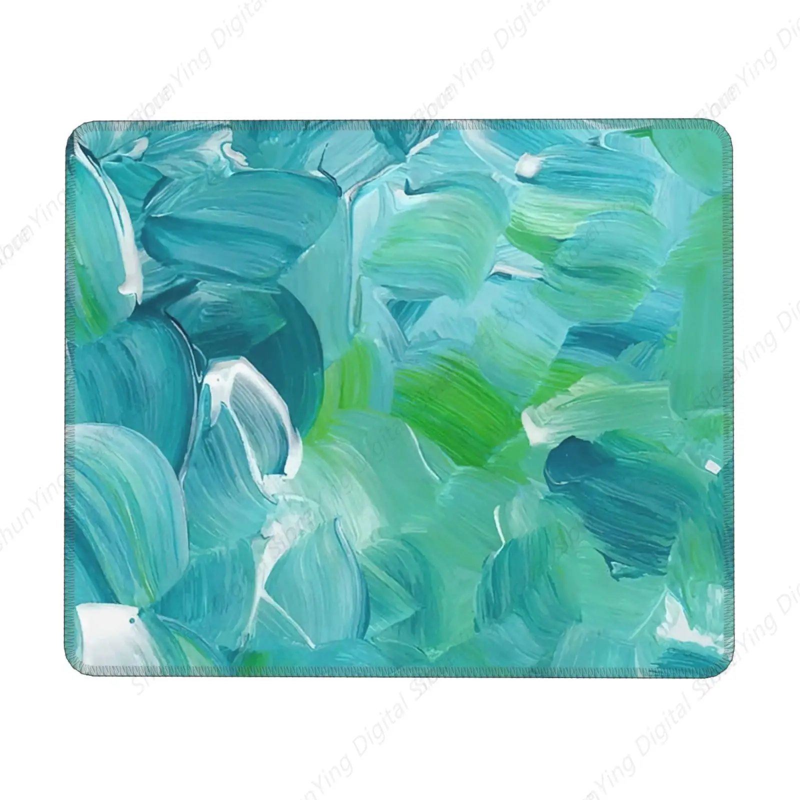 

Fun Oil Painting Texture Printing Mouse Pad Game Mouse Pad Office Laptop Desktop Pad Gift 18*22cm