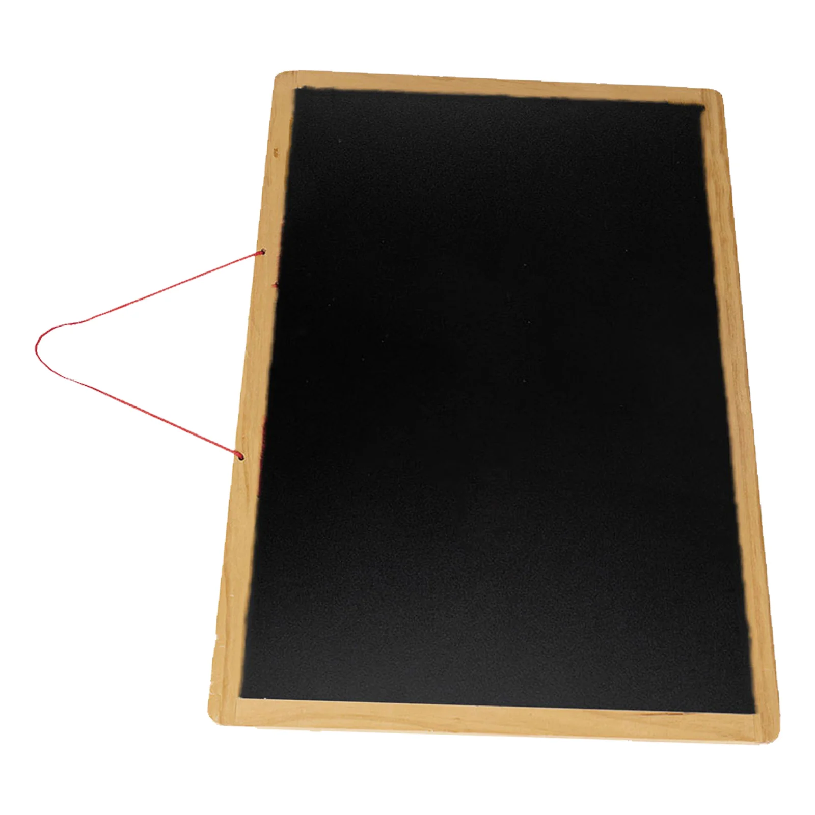 

1Pcs Black White Magnetic Board Double-Sided Hanging Wooden Chalkboard Reusable Message Writing Painting Blackboard for Home