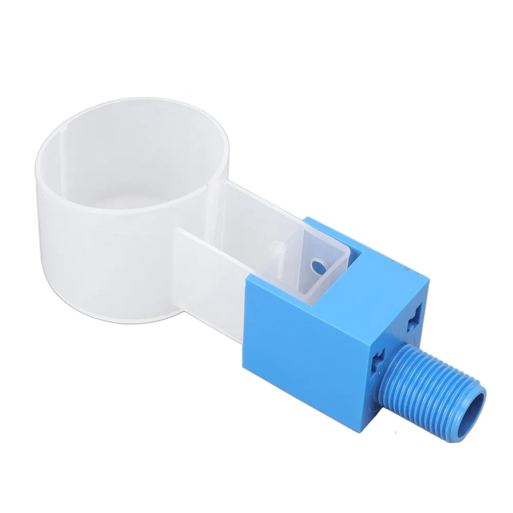 ABS Water Level Control Valve Top Water Inlet Side Water Inlet Automatic Water Float Valve Easy Install G1/2 External Thread
