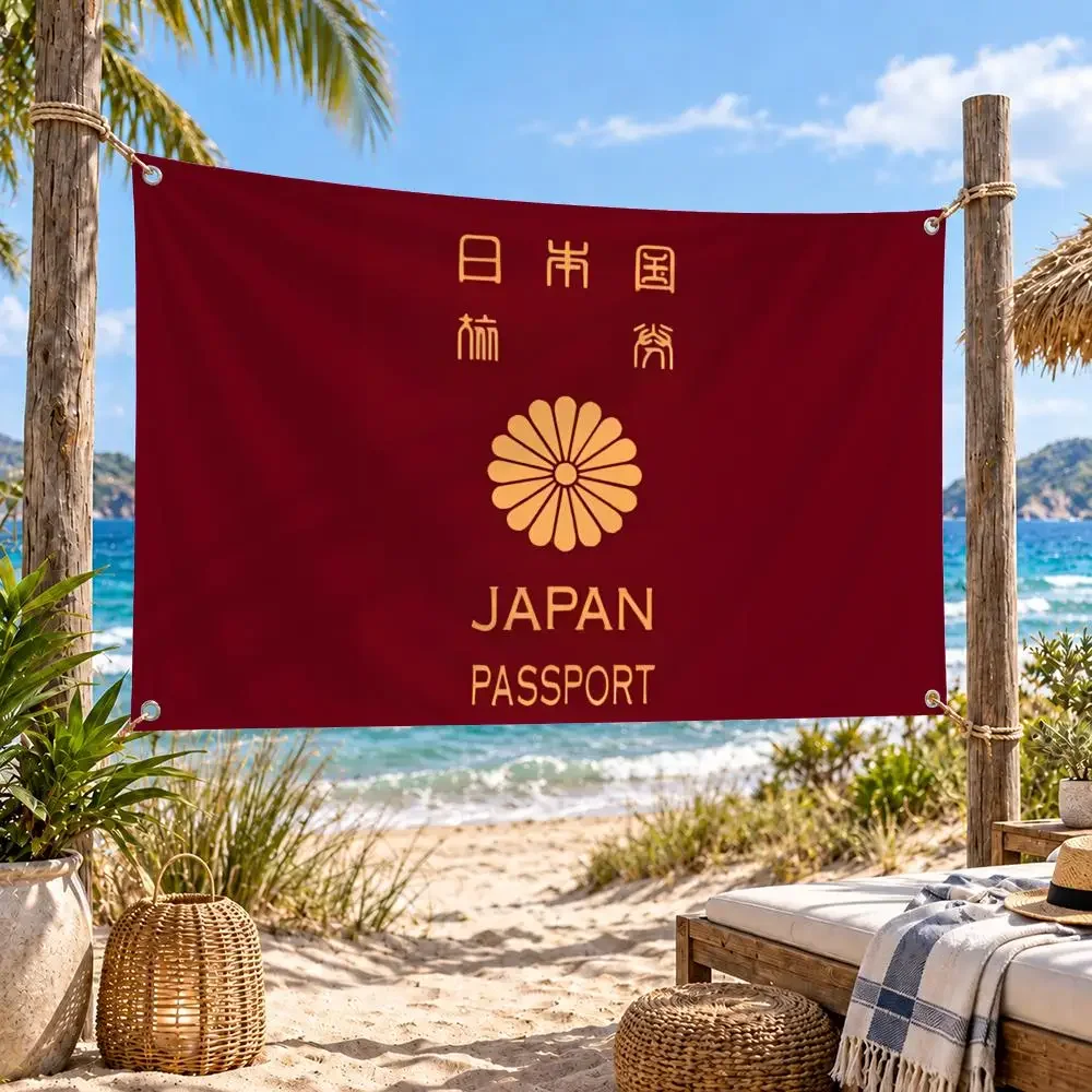 Ireland Argentina Portugal Passport Flags Soft Tapestry Skin-friendly Outdoor Party Home Living Room Bar Bedroom Decoration