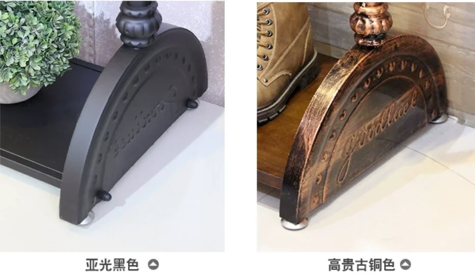

Iron Art Nano GoldClothing Store Hanger Display Rack, Floor Standing Clothing Store Combination Wall Mounted Women's Clothing Ha