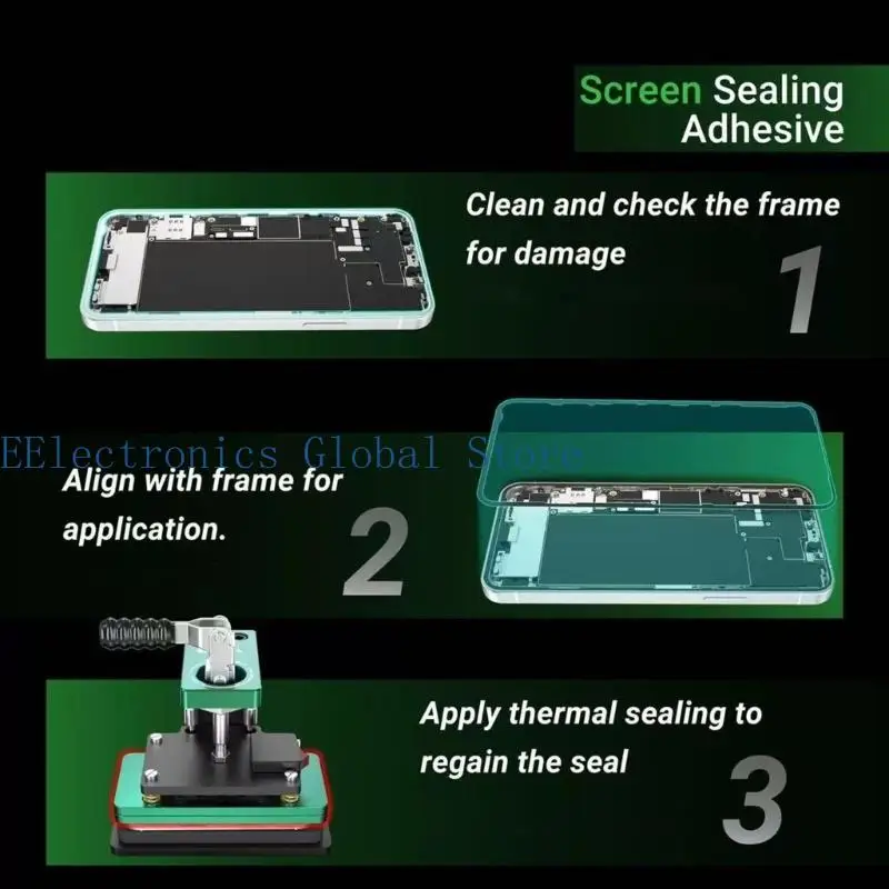 462B Shock Absorbing Waterproof Adhesive For Phone Screens Enhances Durability And Protections