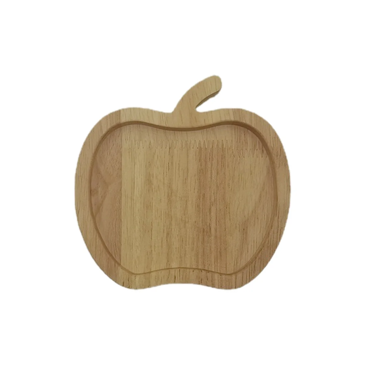 

C-Snack Plate Space-Saving Storing Squirrel Wooden Snack Tray Pear Fruit Tray Nut Container Tableware Accessories
