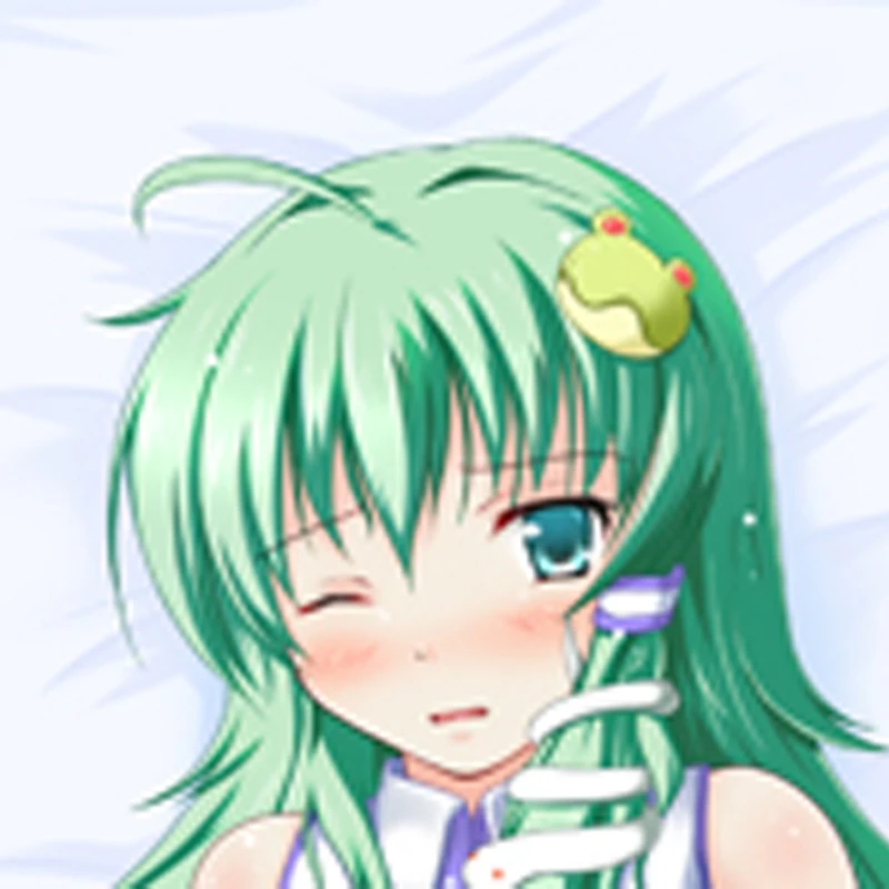 Anime Dakimakura Pillow Case Sanae Kochiya Sexy and Busty Beautiful Girl Double-Sided Halloween