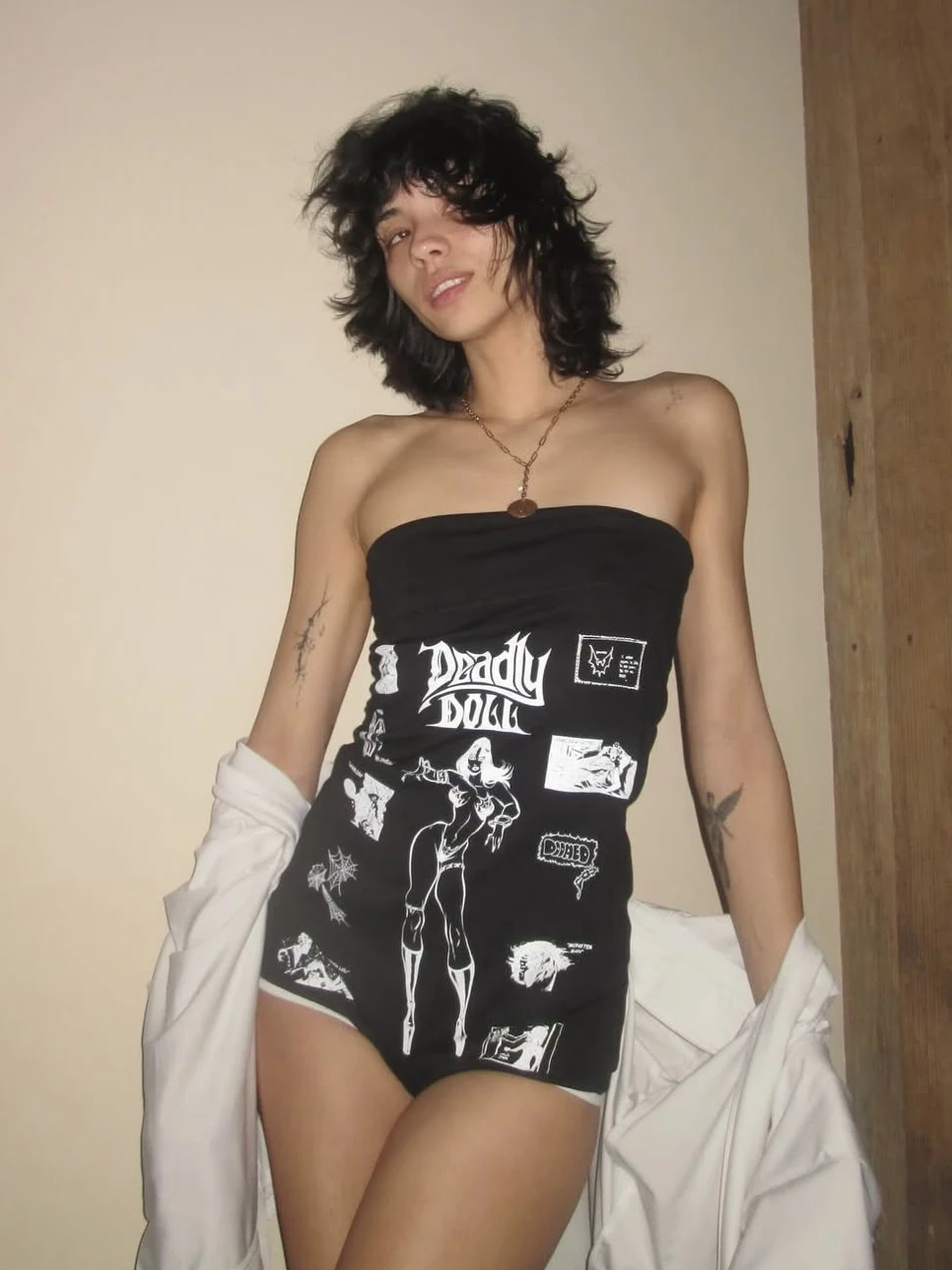 

Американский комикс-принт, ретро-комбинезон для девочек, облегающий, сексуальный, с высокой талией, из хлопка, летний