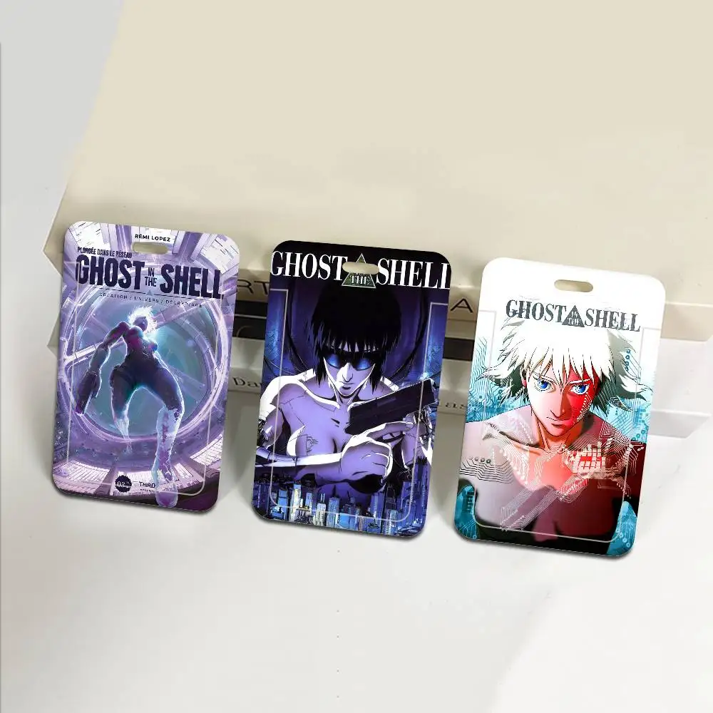 

Держатель для рабочих и идентификационных карт, бейджей, удостоверений личности, а также чехол для карт с тематикой аниме G-Ghost In The Shell, 1 шт., для мужчин и женщин
