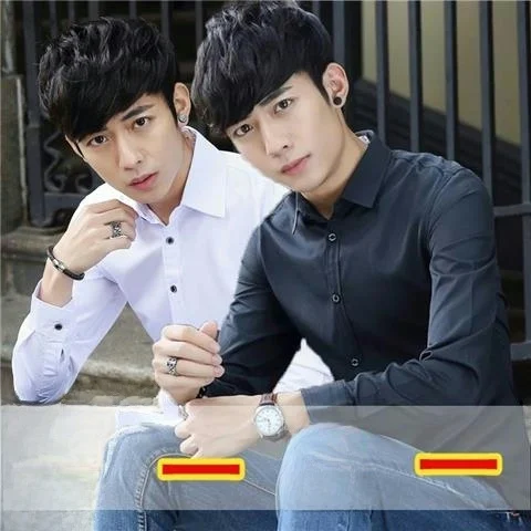 

Men's Long Sleeve Summer White Shirt Business Casual Half Sleeve Suit Shirt Short Sleeve Blue Black Workwear Slim Fit Button ...