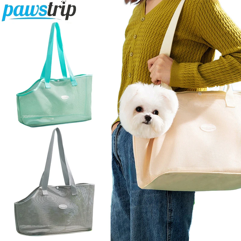 

Ventilation Dog Bag Portable Dog Carrier Portable One-shoulder Pet Bags for Puppy Cat Outdoor Pet Carrying Bag Dog Accessories