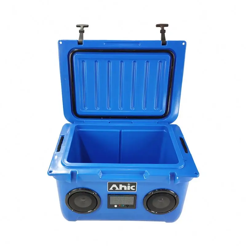 72 Quart Roto Molded Ice Chest Cooler Box Thermal Eco-Friendly for Cans Drinks Outdoor Camping Fishing Travel Large Ice Box