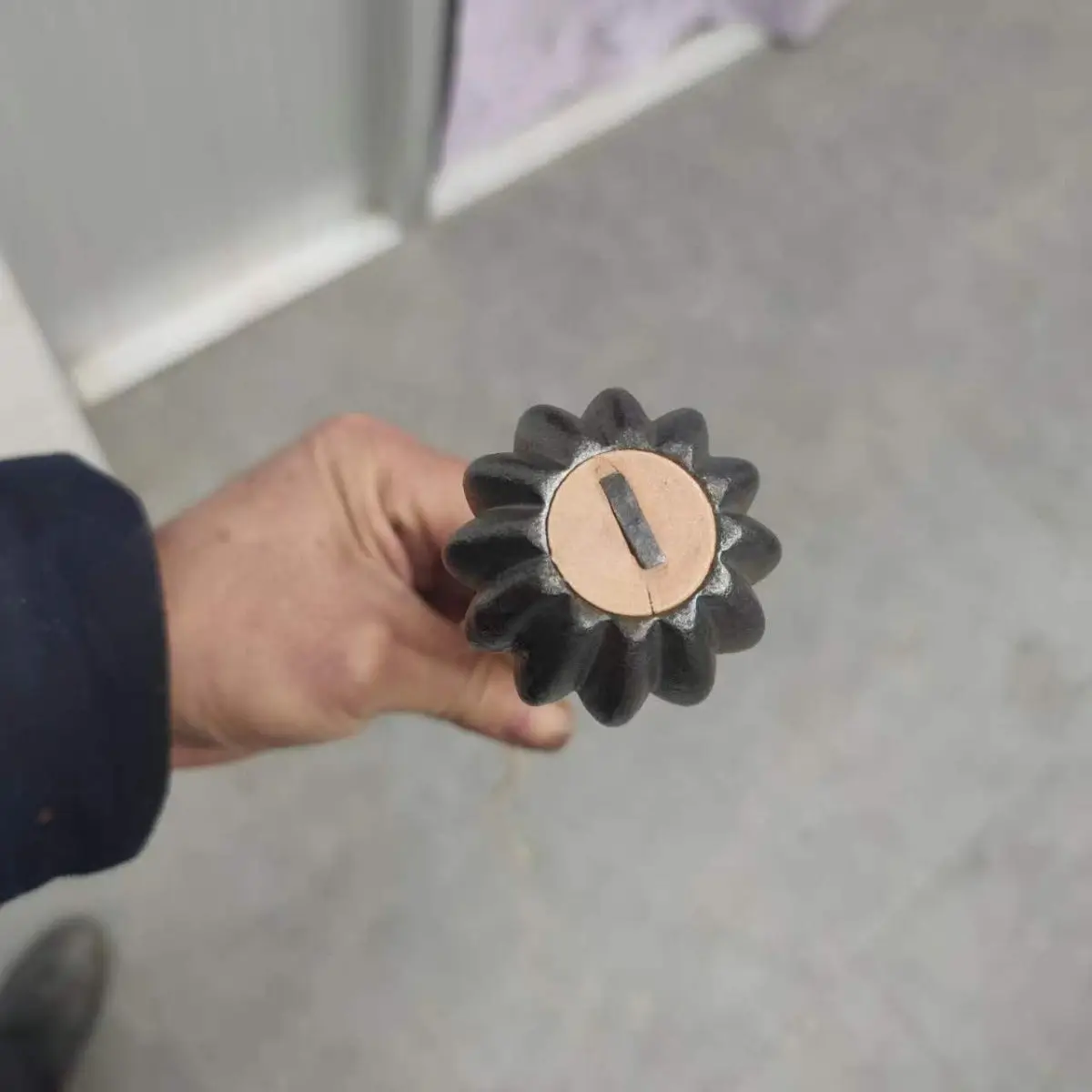 Martillo antiguo Liaojin hueso Fitness coche autodefensa ventana rota seguridad melón dorado frío