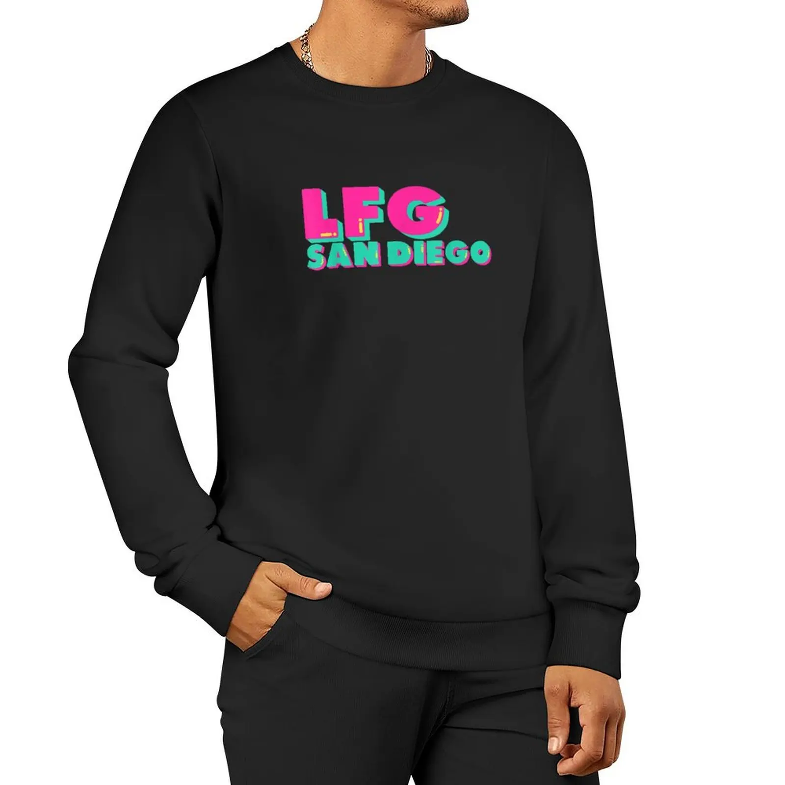 

LFGSD Baseball fan San Diego Sports LFG SD Pullover Hoodie korean clothes tracksuit blouse tracksuits new in sweatshirts