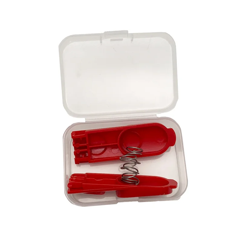 BAAN-6Pcs مكنسة كهربائية مشبك للرأس مزلاج تبويب زر ل دايسون V7 V8 V10 V11 V15 مكنسة كهربائية زر التبديل مع الربيع