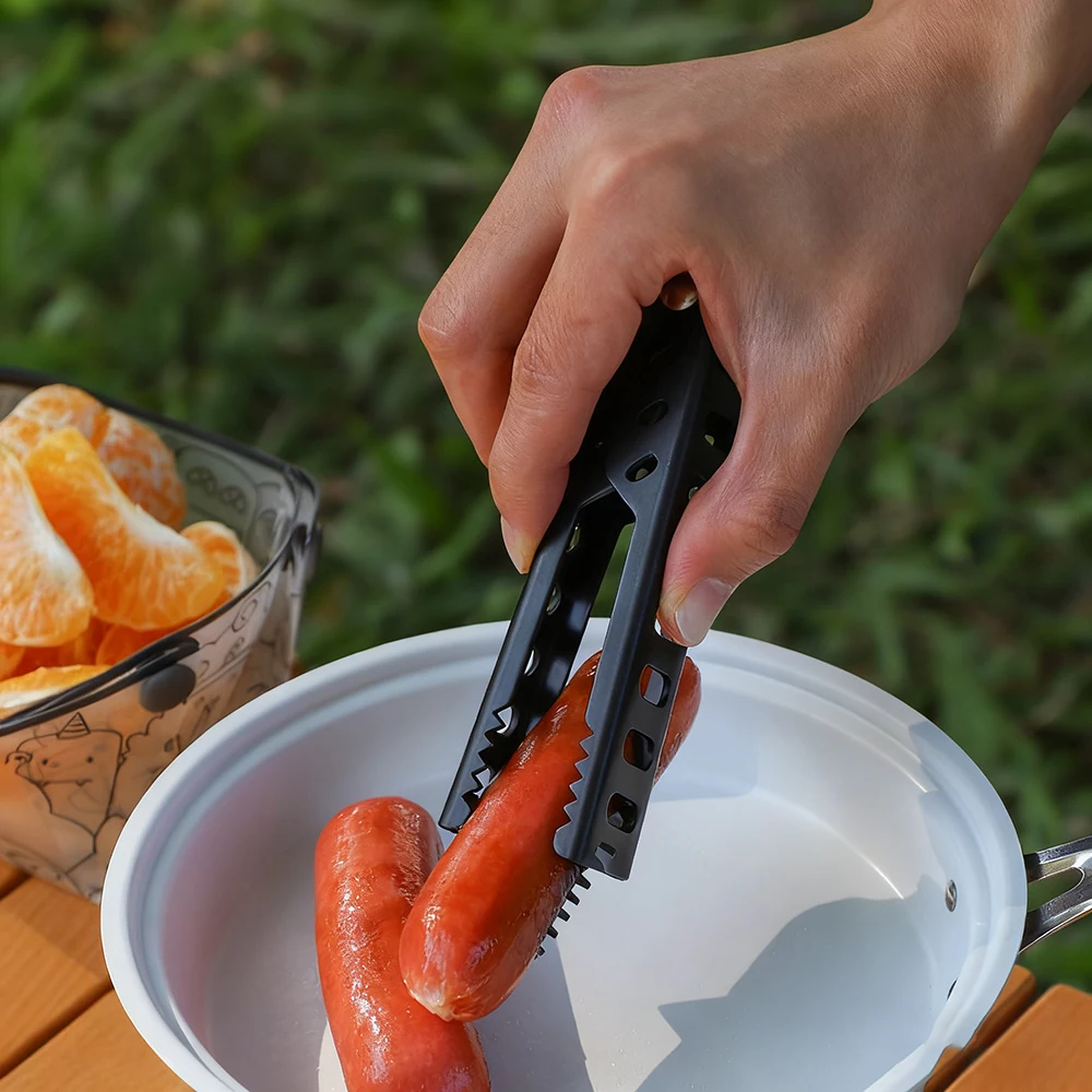 Camping Aluminum Alloy Fixtures Heat Insulation Function Are Used As Clamp Supports For Cookware Handles For Camping Pots Handle