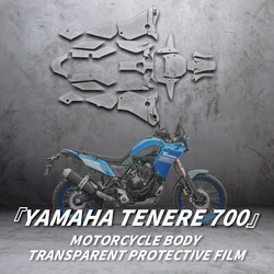 For YAMAHA TENERE 700 Bike Transparent Protective Film Motorcycle Accessories Bike Scratch Protection Film Kits