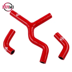 For 2003-2007 2004 2005 KTM 400 450 525 EXC SX MXC 2006-2007 560 SMR Silicone Radiator Coolant Hose Tube Kit