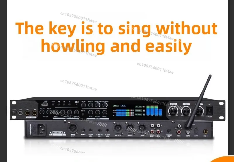 Imported Mixer Professional Pre-Effects Karaoke Home KTV Reverb Analog Digital