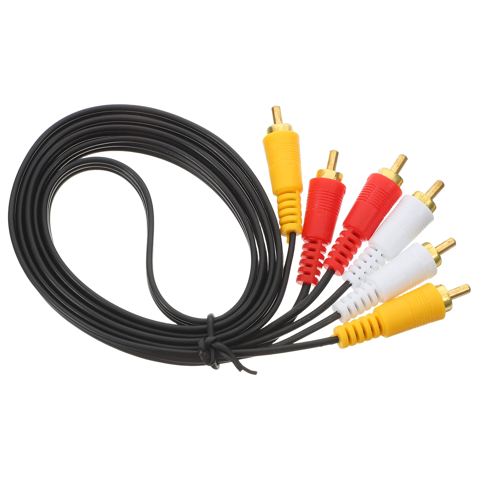 

Cable 3.5Mm Gold Plated Plug High Quality Pvc Line Lossless Signal Transmission For Computer Mp3 Dvd 3 Lotus Head
