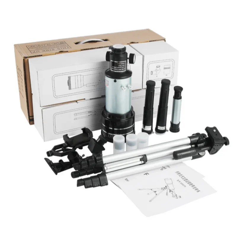 

150X Astronomical Telescope , 70mm Aperture Refractor Portable Travel Telescope with Phone Adapter Stargazing Moon Hunting