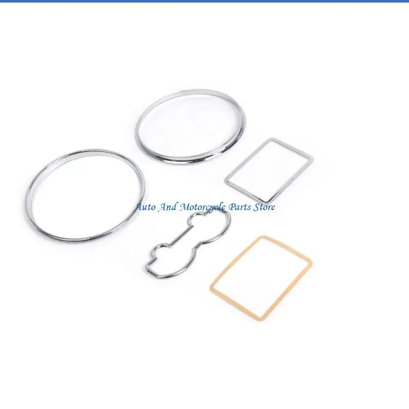 P9FD Speedometer Bezel Trim Speedometer Gauge Rings Bezel Gauge Rings Trim