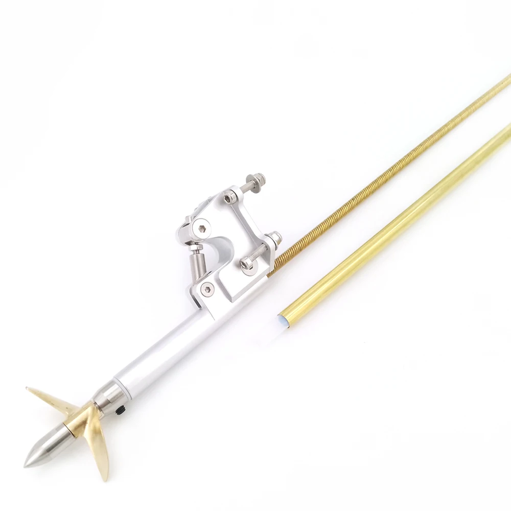 

RC Boat Shaft 4.76mm 3/16" Flex Cable Shaft Strut Stinger 42mm Propeller kit for RC Speed Boat Racing MONO Oval Vee