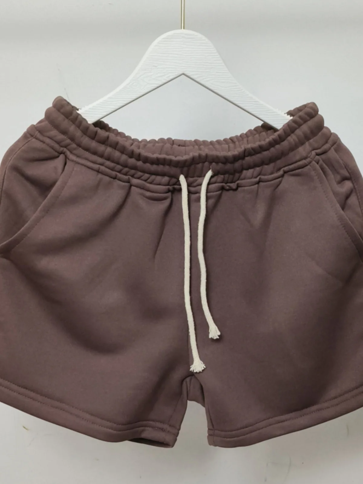 

Summer Fitn Coffee ort orts Men's Running Thin Tee-Quarter Length Spor Casual Breathable Straight Leg Pants