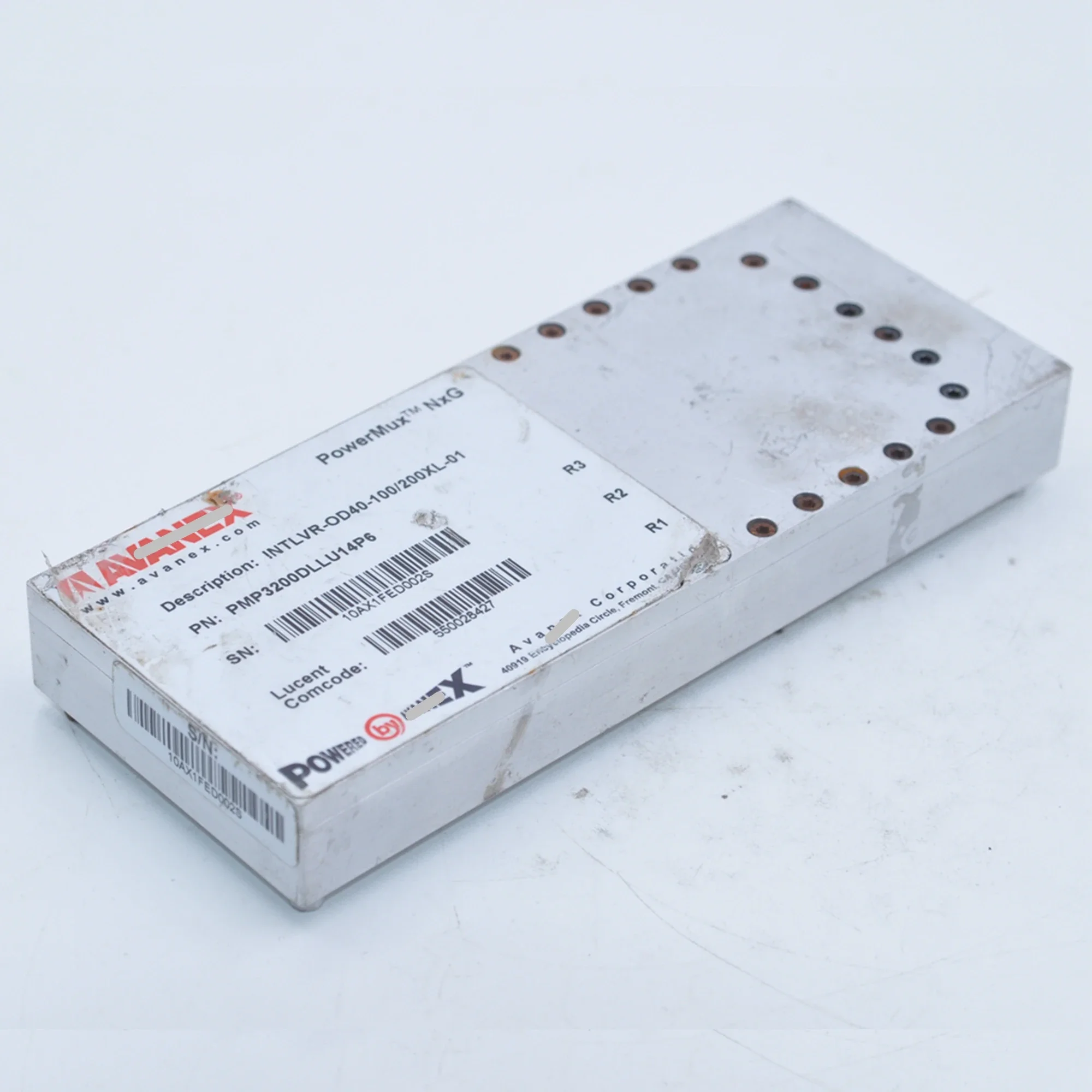 

AVANEX INTLVR-OD40-100/200XL-01 PMP3200DLLU14P6