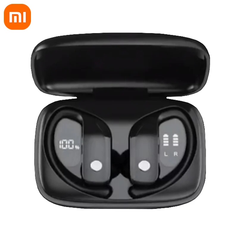 

Xiaomi T17 Wireless Earbuds Bluetooth Headphone Waterproof Headset Sport Earphones with LED Display In Ear charging Box Earhooks